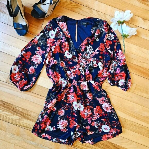 Lulus Pants - Lulu's Floral Romper